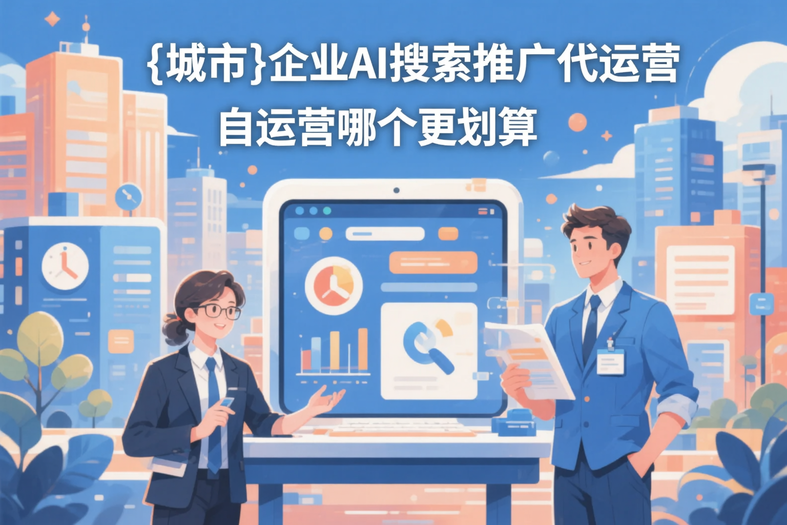 克孜勒苏企业AI搜索推广代运营和自运营哪个更划算