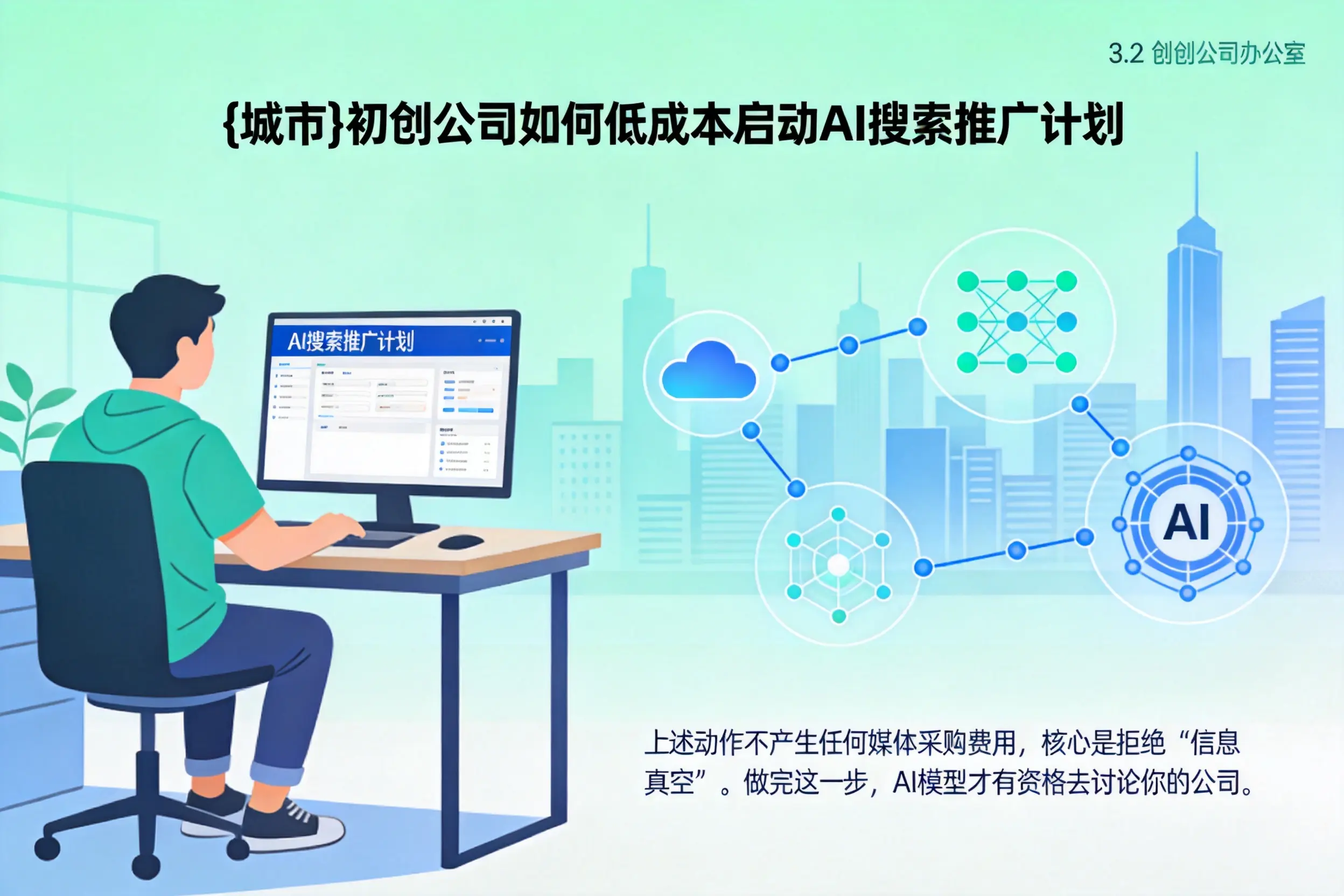 克孜勒苏初创公司如何低成本启动AI搜索推广计划