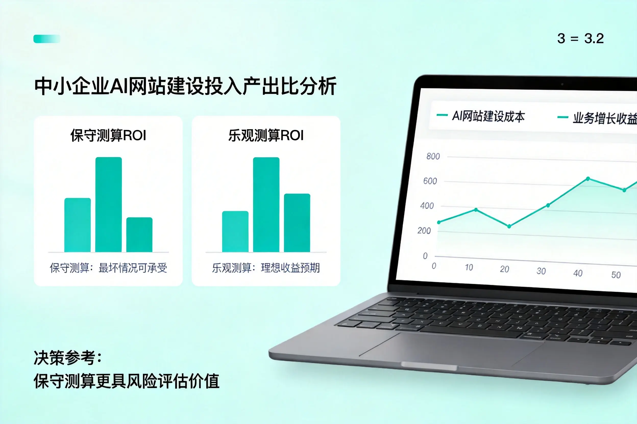 克孜勒苏中小企业AI网站建设投入产出比怎么算？先看这份分析
